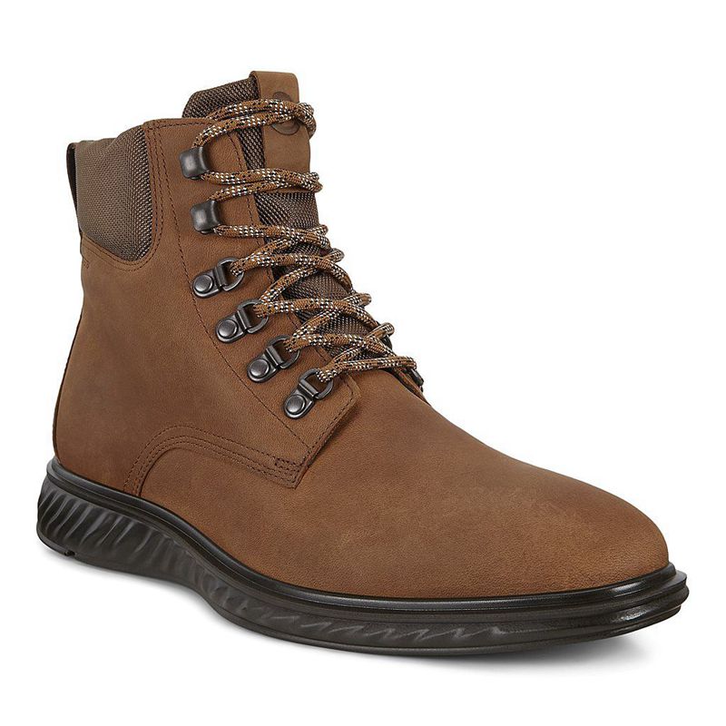 Men Ecco St.1 Hybrid Lite - Gore-Tex Brown - India NGTSIJ726